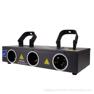 Factory price rgb projector dj disco bands laser light B10RGB/3 BigDipper light decorative uplight for bar disco